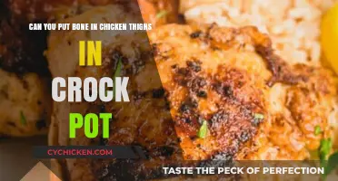 Crock Pot Bone-In Chicken Thighs: Easy, Juicy, and Flavorful Recipe