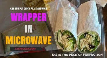 Microwaving Chick-fil-A Sandwich Wrappers: Safe or Risky Practice?
