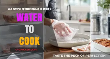 Safe Thawing and Cooking: Boiling Frozen Chicken Explained
