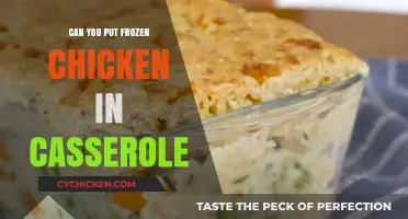 From Freezer to Feast: Casserole Cooking with Frozen Chicken