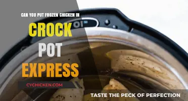 Quick and Easy: Cooking Frozen Chicken in a Crock-Pot Express