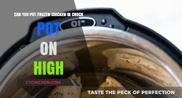 Safe Cooking Practices: Thawing and Cooking Frozen Chicken in a Crock Pot