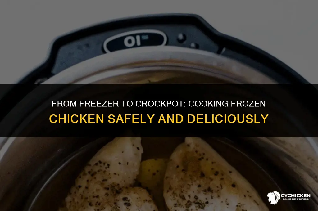 can you put frozen chicken in crock