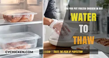 Safely Thawing Frozen Chicken: Hot Water Method Explained