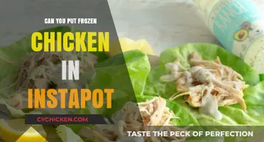 Instant Pot Convenience: Cooking Frozen Chicken Made Easy