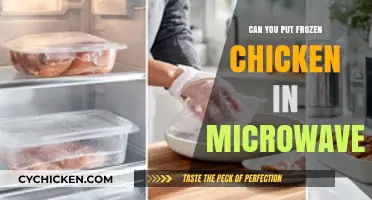 Microwave Thawing: A Quick Guide to Safely Defrosting Frozen Chicken