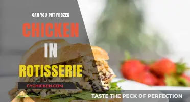 From Freezer to Rotisserie: Cooking Frozen Chicken Safely