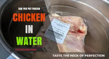 Thawing Frozen Chicken: Water Bath Method Explained