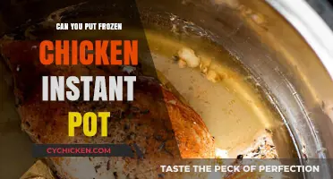 Instant Pot Frozen Chicken: A Quick and Easy Dinner Solution