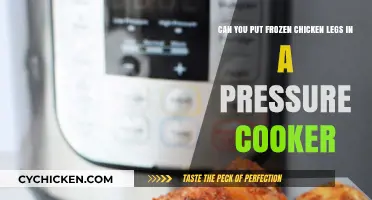 Quick and Easy: Cooking Frozen Chicken Legs in a Pressure Cooker