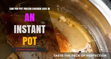 Instant Pot Convenience: Cooking Frozen Chicken Legs Made Easy