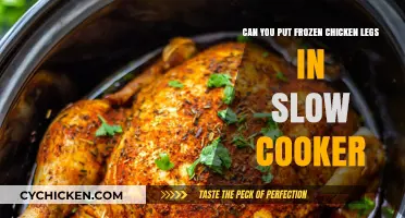 Slow Cooker Frozen Chicken Legs: A Convenient Meal Solution