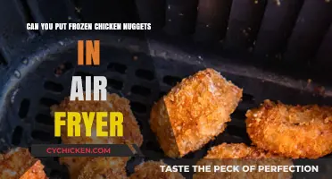 Air Frying Frozen Chicken Nuggets: A Quick and Crispy Guide
