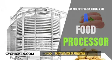 Effortless Frozen Chicken Processing: A Food Processor's Guide