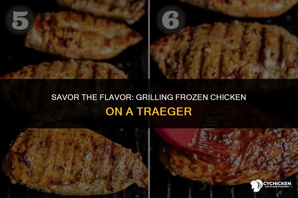 can you put frozen chicken on a traeger