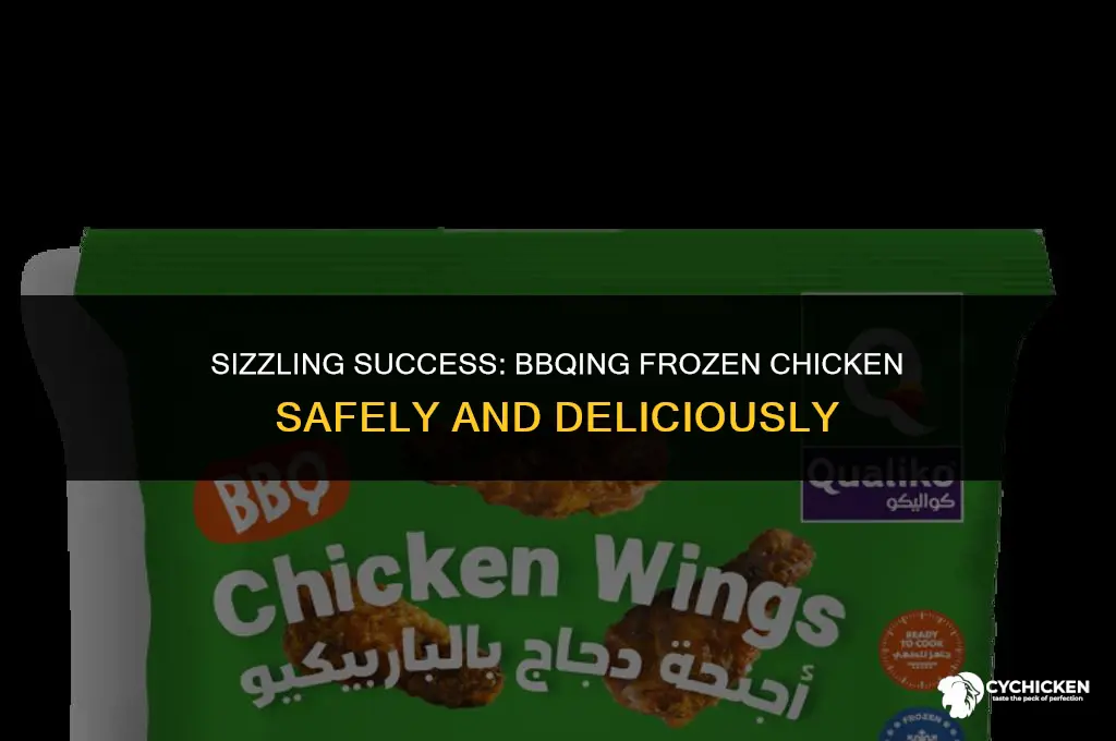 can you put frozen chicken on bbq