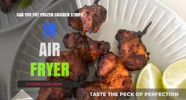 Air Frying Frozen Chicken Strips: A Quick and Easy Guide