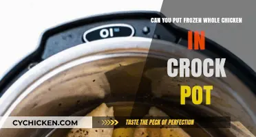 Easy Cooking: Crock Pot Recipes with Frozen Whole Chicken