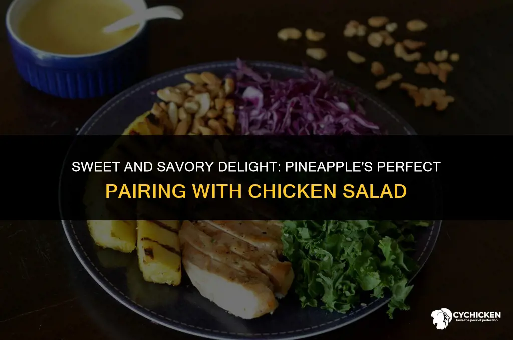 can you put pineapple in chicken salad