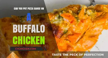 Buffalo Chicken Pizza Twist: Adding Pizza Sauce to the Mix