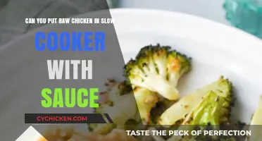 Slow Cooker Safety: Raw Chicken and Sauce Cooking Tips