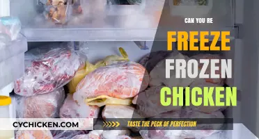 Reviving Frozen Chicken: A Guide to Safe Re-Freezing Practices