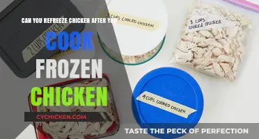 Reviving Leftovers: The Do's and Don'ts of Refreezing Cooked Frozen Chicken