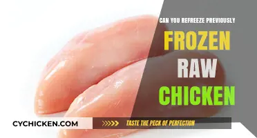 Reviving Frozen Poultry: The Do's and Don'ts of Refreezing Raw Chicken