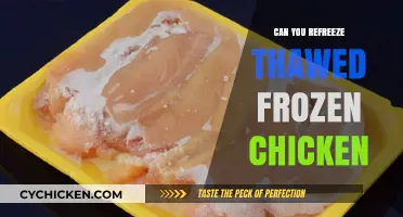 Reviving Frozen Poultry: The Safe Guide to Refreezing Thawed Chicken