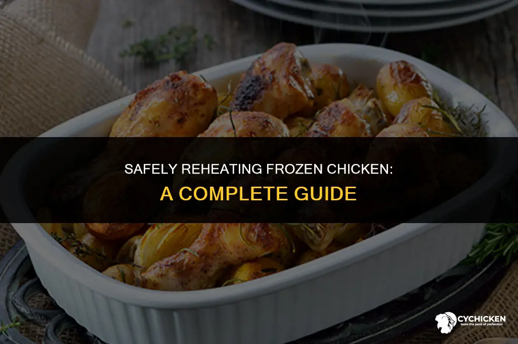 can you reheat chicken from frozen