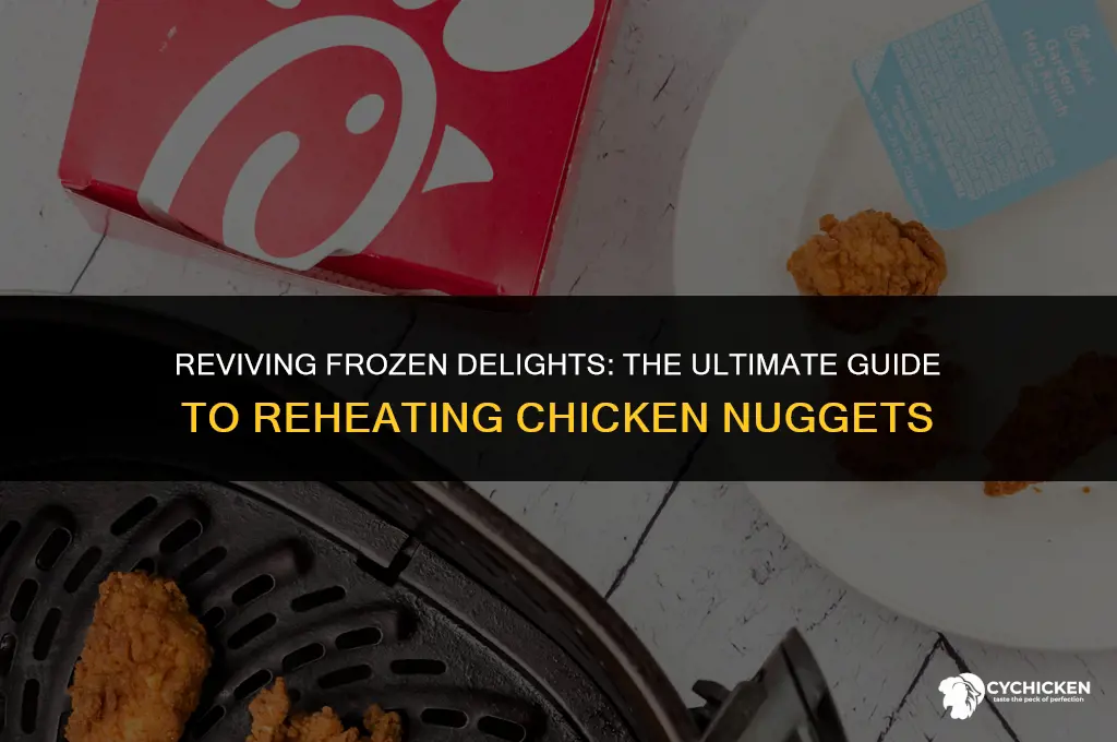 can you reheat cooked frozen chicken nuggets