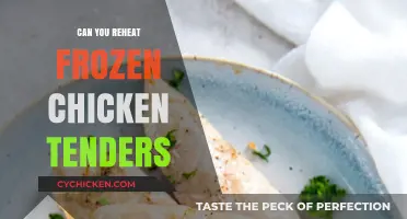 Reviving Frozen Chicken Tenders: A Quick and Safe Reheating Guide