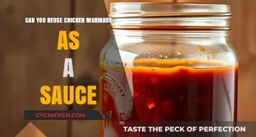 Reusing Chicken Marinade as Sauce: Safe, Tasty, and Practical Tips