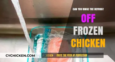 Safe Thawing Practices: Rinsing Defrosted Chicken Explained