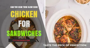 Sear & Slow Cook Chicken: Perfect Sandwich Technique Revealed