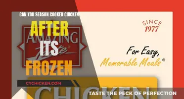 Reviving Frozen Chicken: A Guide to Post-Freeze Seasoning