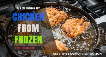 From Frozen to Fabulous: The Art of Shallow Frying Chicken