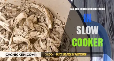 Shredding Chicken Thighs in a Slow Cooker: Tips and Tricks