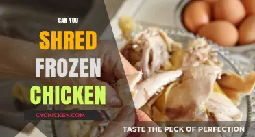Shredding Frozen Chicken: Tips and Tricks for Easy Meal Prep