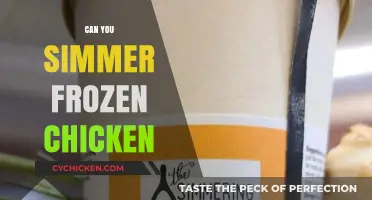 From Frozen to Flavorful: The Art of Simmering Chicken