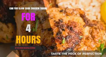 Slow Cooking Chicken Thighs: Perfect 4-Hour Recipe Guide