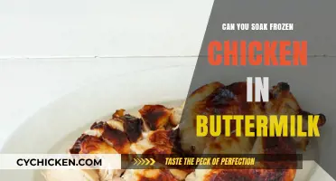 Thawing and Tenderizing: The Buttermilk Soak for Frozen Chicken