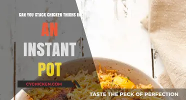 Stacking Chicken Thighs in the Instant Pot: Tips and Tricks