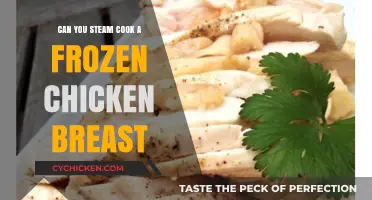 Delicious and Easy: Steaming Frozen Chicken Breast to Perfection
