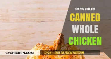 Canned Whole Chicken: Availability and Where to Find It Today