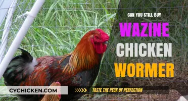 Is Wazine Chicken Wormer Still Available for Purchase?