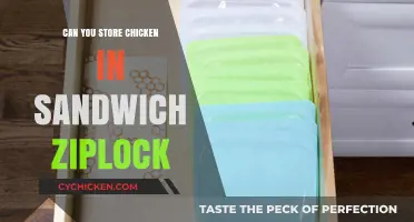 Storing Chicken in Sandwich Ziplock: Safe Practices and Tips