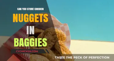 Storing Chicken Nuggets in Baggies: Tips for Freshness and Safety
