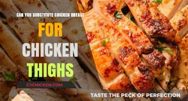 Chicken Breast vs. Thighs: Can You Substitute One for the Other?