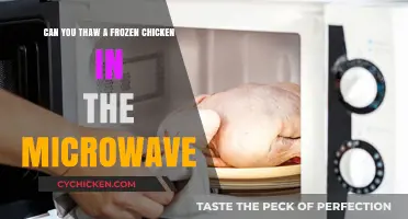 Microwave Thawing: A Quick Guide to Safely Defrosting Chicken